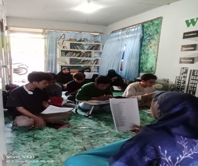 Interactive learning session